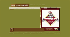 Desktop Screenshot of grandview-grill.com